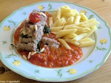 Rezept: Hackbraten "italienisch" Bild Nr. 3 Hackbraten "italienisch" - Rezept - Bild Nr. 3