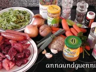 Rezept: bunter Gemüse-Gulaschtopf Bild Nr. 3 bunter Gemüse-Gulaschtopf - Rezept - Bild Nr. 3