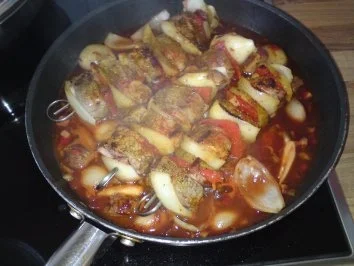 Rezept: Schaschlickspieße Bild Nr. 4 Schaschlickspieße - Rezept - Bild Nr. 4