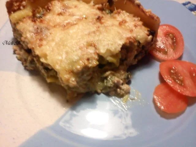 Rezept: Pikantes Backen: Porree-Hack-Kuchen Pikantes Backen: Porree-Hack-Kuchen - Rezept