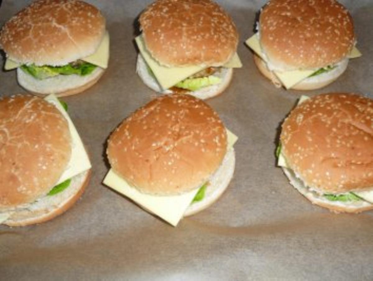 Cheeseburger Der Schnelle Putenburger Aus Dem Ofen Rezept Mit Bild Kochbar De