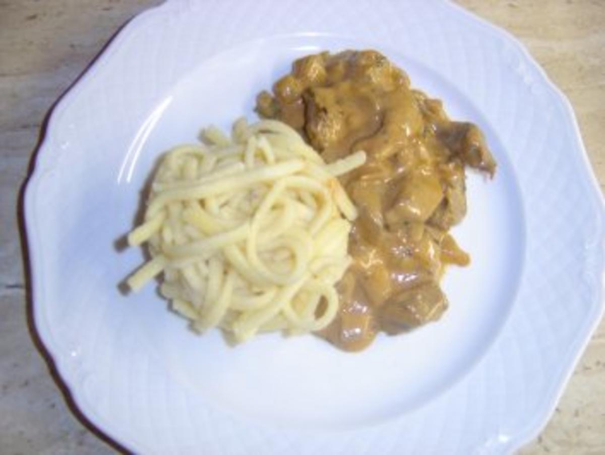 Geschnetzeltes Stroganoff Art - Rezept mit Bild - kochbar.de