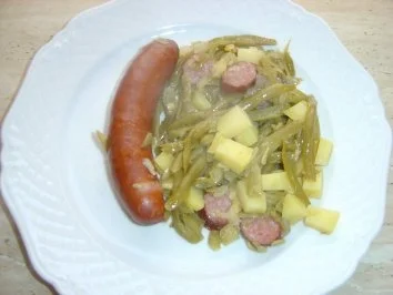 Schnibbelbohneneintopf - Rezept