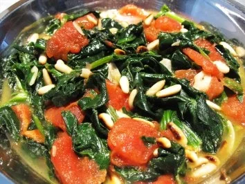 Frischer Blattspinat ... - Rezept - Bild Nr. 3