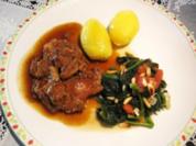 Frischer Blattspinat ... - Rezept