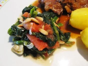 Frischer Blattspinat ... - Rezept - Bild Nr. 5