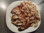 Auberginen mit Tomatenragout - Rezept