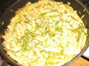 Bohnen-Nudelpfanne mit Putenbrust - Rezept - Bild Nr. 5