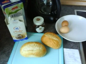 Arme Honig Ritter - Rezept - Bild Nr. 2