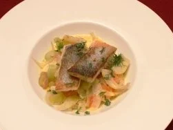 Rezept: Loup de Mer auf Fenchel Loup de Mer auf Fenchel - Rezept