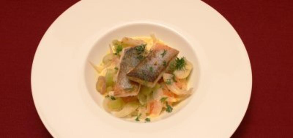 Loup de Mer auf Fenchel - Rezept mit Bild - kochbar.de