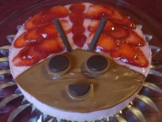 Glückskäfer -  Erdbeer-Mascarpone-Torte... - Rezept