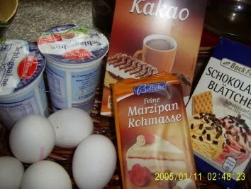 Mamorkuchen mit Marzipan - Rezept - Bild Nr. 2