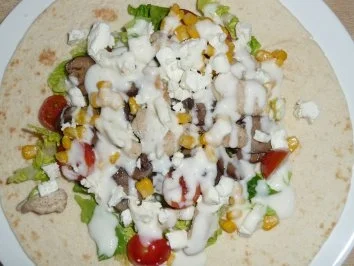 Rezept: Wrap.... der schnelle Snack Bild Nr. 2 Wrap.... der schnelle Snack - Rezept - Bild Nr. 2