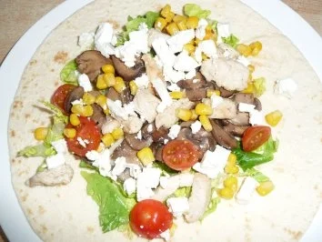 Rezept: Wrap.... der schnelle Snack Bild Nr. 3 Wrap.... der schnelle Snack - Rezept - Bild Nr. 3