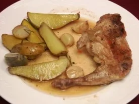 Kaninchen mit Rosmarin-Kartoffeln - The hidden secret of Balmoral - Rezept