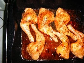 Hähnchenschenkel in Sherrysoße - Rezept - Bild Nr. 2