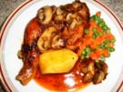 Hähnchenschenkel in Sherrysoße - Rezept