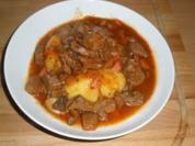 Gulasch vom Wildschwein - Rezept