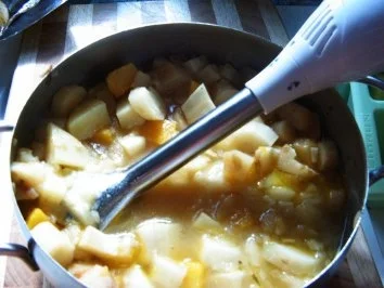 Rezept: Pastinaken-Butternut-Apfelsuppe Bild Nr. 9 Pastinaken-Butternut-Apfelsuppe - Rezept - Bild Nr. 9