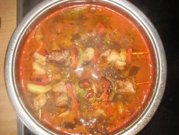 Rezept: geschmorte Schaschlikspieße Bild Nr. 3 geschmorte Schaschlikspieße - Rezept - Bild Nr. 3