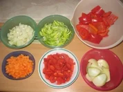 geschmorte Schaschlikspieße - Rezept