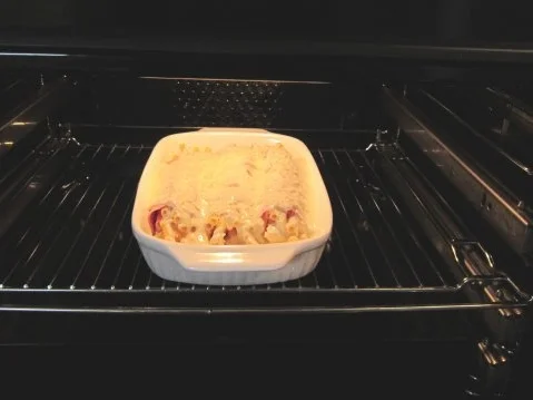 Rezept: Makkaroni-Schinken-Röllchen mit Käsesauce Bild Nr. 11 Makkaroni-Schinken-Röllchen mit Käsesauce - Rezept - Bild Nr. 11