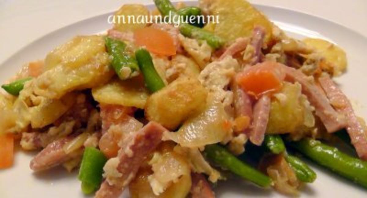 rustikale Bauernpfanne - Rezept