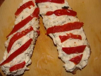 -Abendbrot : - Kräuterquarkbrot - - Rezept