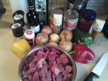 Rezept: Leo´s scharfe Gulaschsuppe Bild Nr. 2 Leo´s scharfe Gulaschsuppe - Rezept - Bild Nr. 2