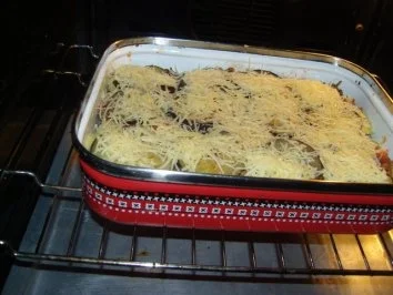 Rezept: Moussaka griechischer Auflauf Bild Nr. 8 Moussaka griechischer Auflauf - Rezept - Bild Nr. 8