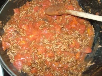 Rezept: Moussaka griechischer Auflauf Bild Nr. 5 Moussaka griechischer Auflauf - Rezept - Bild Nr. 5