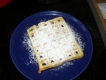 Rezept: Waffeln mit Honig-Kirschen Bild Nr. 2 Waffeln mit Honig-Kirschen - Rezept - Bild Nr. 2