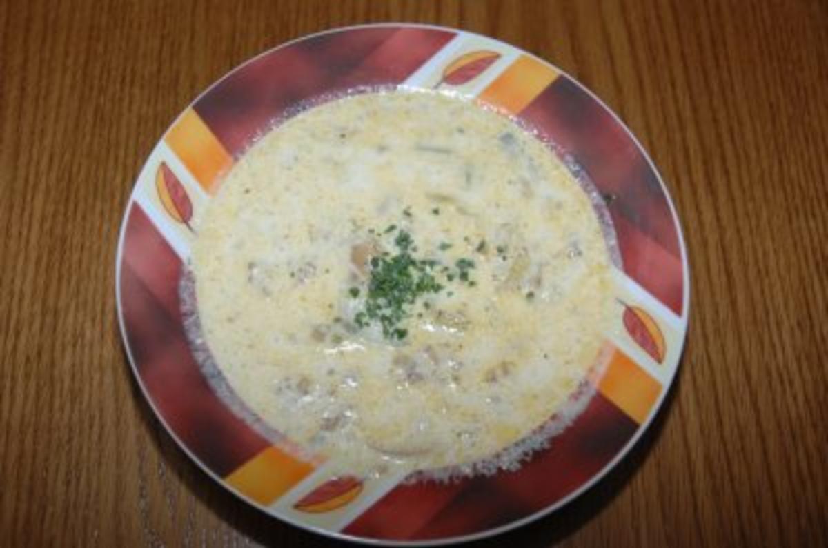 Käsesuppe  "Katinka" - Rezept