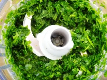 Bärlauch-Rhomboid in Erbsumgebung - Rezept - Bild Nr. 5