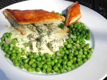 Bärlauch-Rhomboid in Erbsumgebung - Rezept - Bild Nr. 9