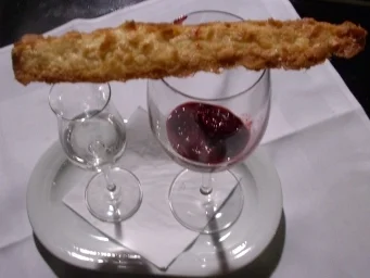 Waldbeerensorbet mit Obstler - Rezept