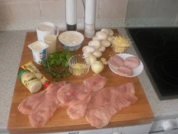 Rezept: Röllchen von der Pute ~ Rahmpilze ~ Reis Bild Nr. 2 Röllchen von der Pute ~ Rahmpilze ~ Reis - Rezept - Bild Nr. 2