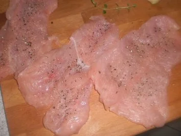 Rezept: Röllchen von der Pute ~ Rahmpilze ~ Reis Bild Nr. 4 Röllchen von der Pute ~ Rahmpilze ~ Reis - Rezept - Bild Nr. 4