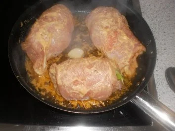 Rezept: Röllchen von der Pute ~ Rahmpilze ~ Reis Bild Nr. 6 Röllchen von der Pute ~ Rahmpilze ~ Reis - Rezept - Bild Nr. 6