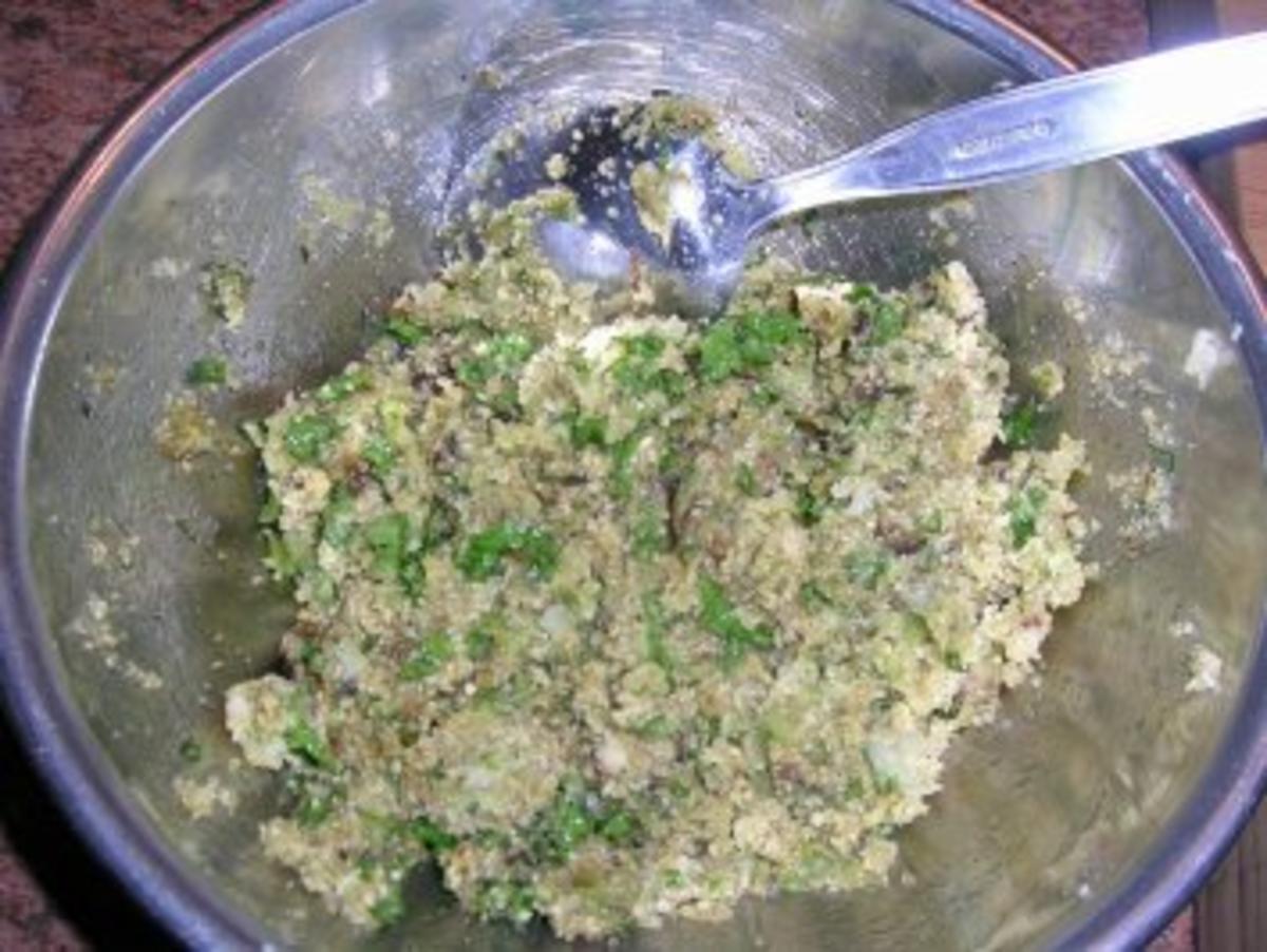 Lammrack mit Zucchini-Kräuter Kruste an Olivenkartoffelpüree - Rezept - Bild Nr. 9