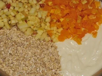 Rezept: Apfel-Orangen-Müsli Bild Nr. 2 Apfel-Orangen-Müsli - Rezept - Bild Nr. 2