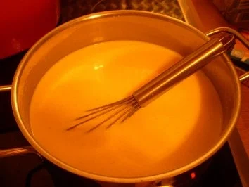 Vanille-Gries-Pudding mit ....... jawohl mit Eierlikör - Rezept - Bild Nr. 2