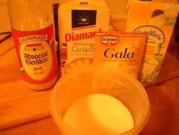 Vanille-Gries-Pudding mit ....... jawohl mit Eierlikör - Rezept - Bild Nr. 3