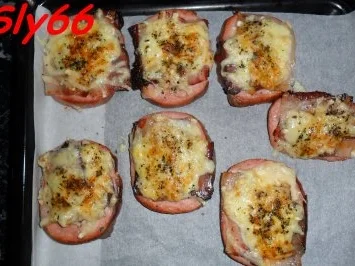 Überbackener Leberkäse mit Gemüse aus dem Wok und Bratkartoffeln - Rezept - Bild Nr. 10