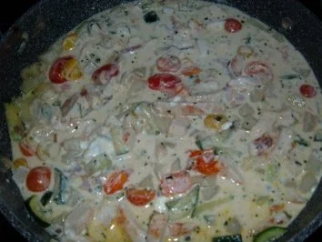 Rezept: Geflügel : Hähnchen - Gemüse - Pfanne Bild Nr. 5 Geflügel : Hähnchen - Gemüse - Pfanne - Rezept - Bild Nr. 5