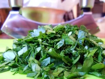 Hähnchen in Pfeffer-Tomaten-Sauce mit Spätzle - Rezept - Bild Nr. 3