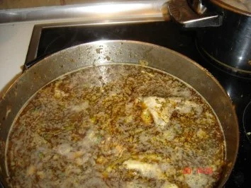 Rezept: Haehnchen mit Nudeln Bild Nr. 4 Haehnchen mit Nudeln - Rezept - Bild Nr. 4