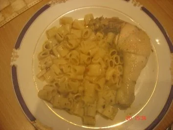 Rezept: Haehnchen mit Nudeln Bild Nr. 5 Haehnchen mit Nudeln - Rezept - Bild Nr. 5