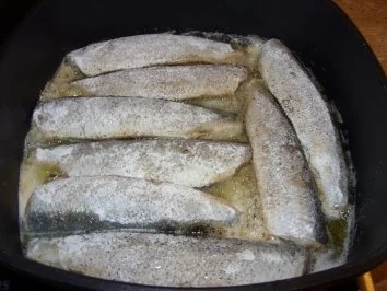 Rezept: D: Bratheringe mit Schnittlauchkartoffeln Bild Nr. 3 D: Bratheringe mit Schnittlauchkartoffeln - Rezept - Bild Nr. 3